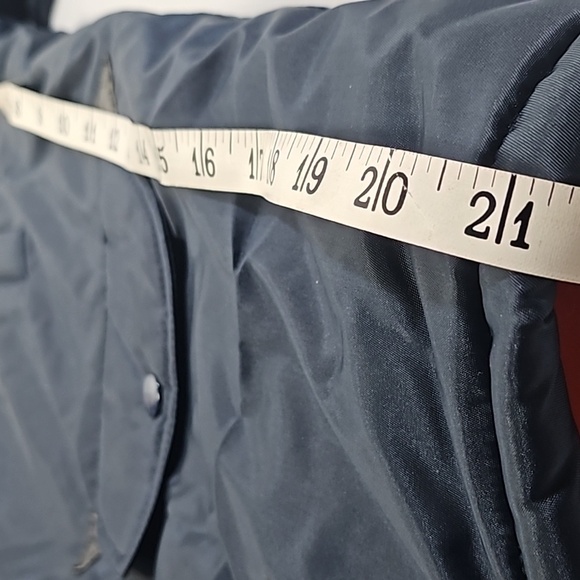 NWT Vintage Sears Work and Leisure Survival Parka Size Large Blue NWT - Picture 8 of 10